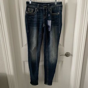 Vigoss brand new with tags dark wash jeans.